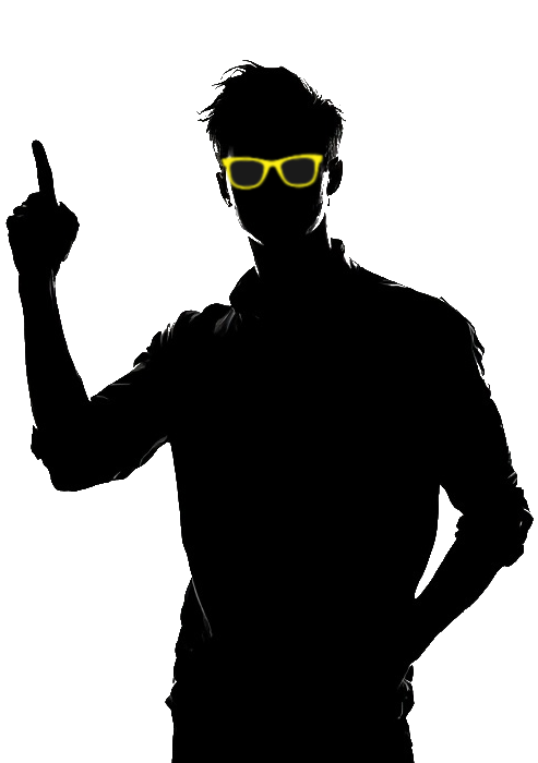 YOLO Guy silhouette