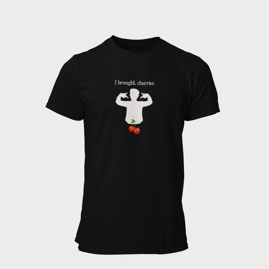 "I Brought Cherries" Cheeky Double-Meaning T-Shirt | Premium Cotton