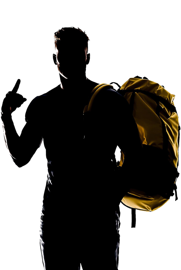 The FOMO Guy silhouette