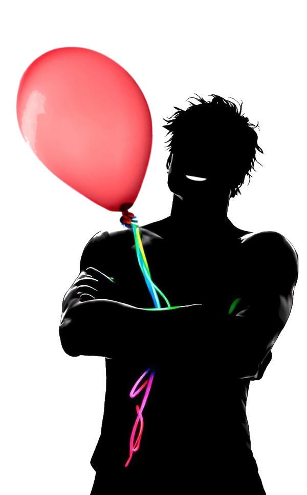 The Crazy Guy silhouette